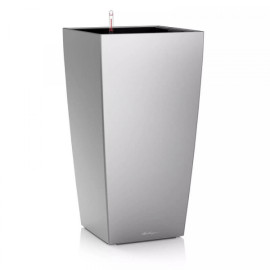 Умный горшок Lechuza Cubico 30 Серебристый