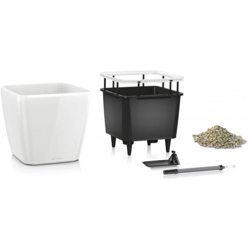 Умный вазон Lechuza Quadro LS 35 Белый - 1