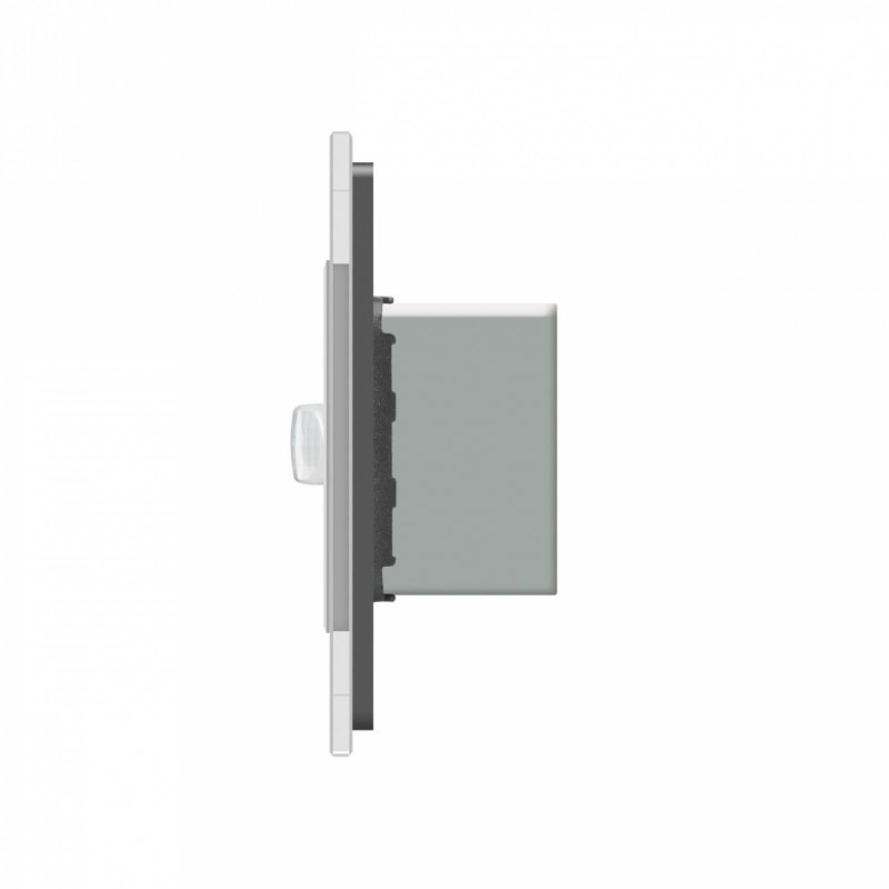 Розумний ZigBee датчик руху Livolo сірий скло (VL-FCUZ-2IP-15) - 1