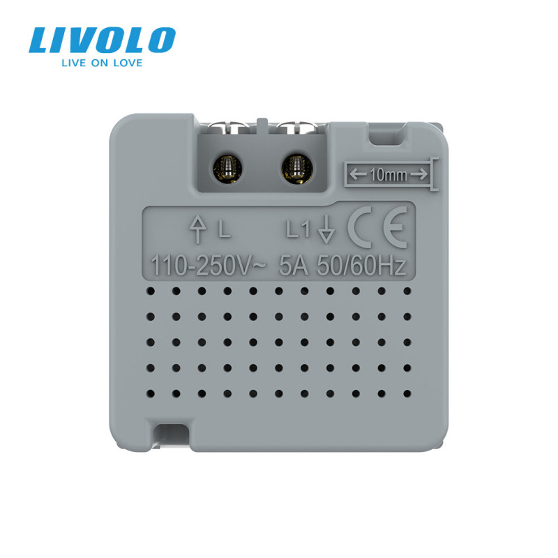 Розумний ZigBee датчик руху Livolo сірий скло (VL-FCUZ-2IP-15) - 2