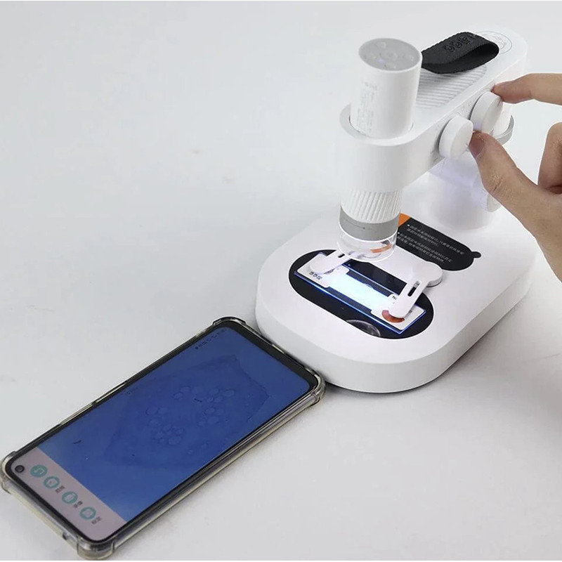 Умный портативный микроскоп Xiaomi BeaverLAB DDL-M1 Kit (включает платформу и аксессуары) - 5