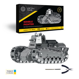 Механічний танк World of Tanks Renault FT-17 Nimble Fighter Metal-Time MT010