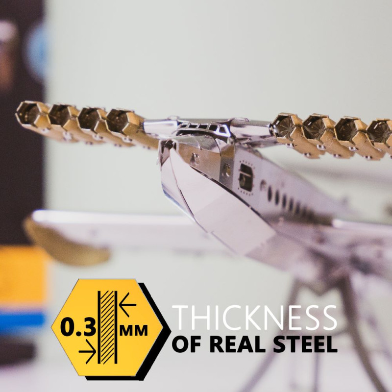 Екраноплан модель-конструктор Metal-Time Caspian Sea Monster Ekranoplan MT099 - 1