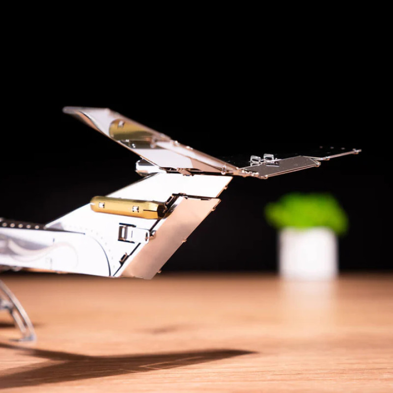 Екраноплан модель-конструктор Metal-Time Caspian Sea Monster Ekranoplan MT099 - 10