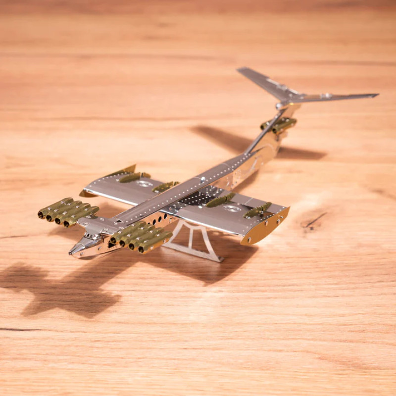 Екраноплан модель-конструктор Metal-Time Caspian Sea Monster Ekranoplan MT099 - 13