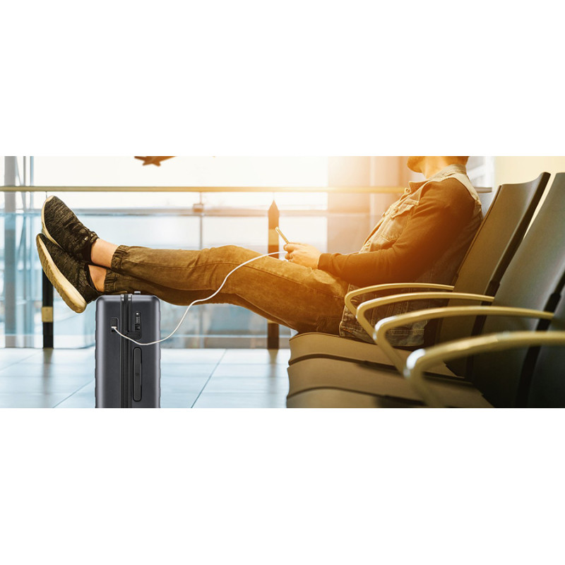 Валіза Xiaomi Ninetygo Rhine PRO plus Luggage 24` Grey (6971732585186) - 6