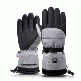 Перчатки с подогревом Yijia size L Gray