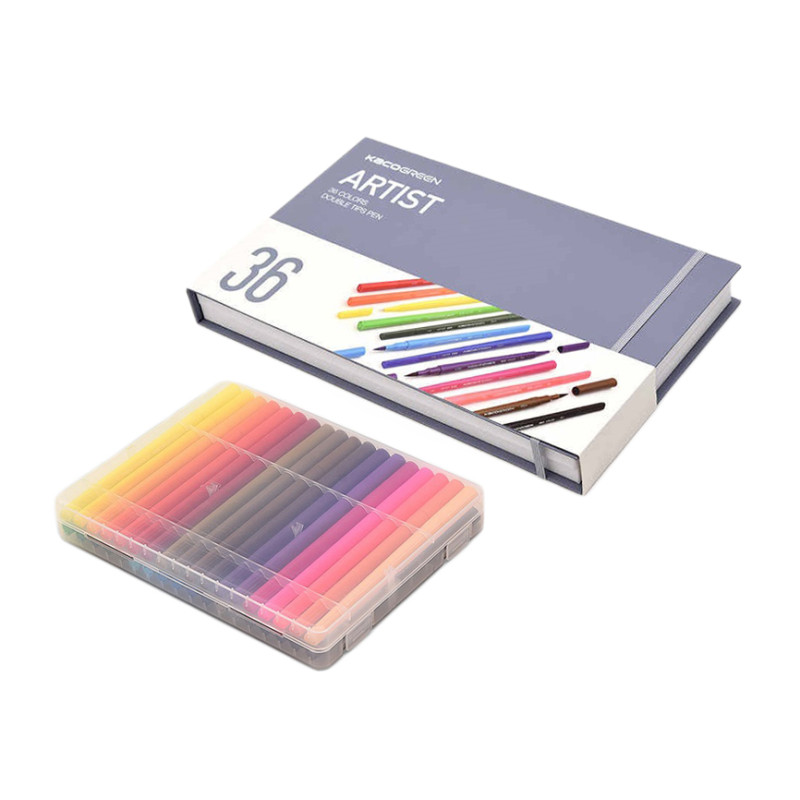 Набір кольорових маркерів Xiaomi KACO ARTIST Double Tips Pen 36 Colors ARTIST 36 K1037