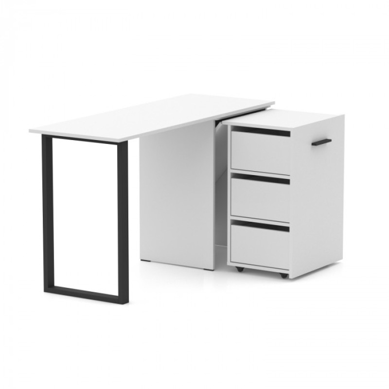 Стол-трансформер Hobana-Jumbo Ш3 (Белый) - 2