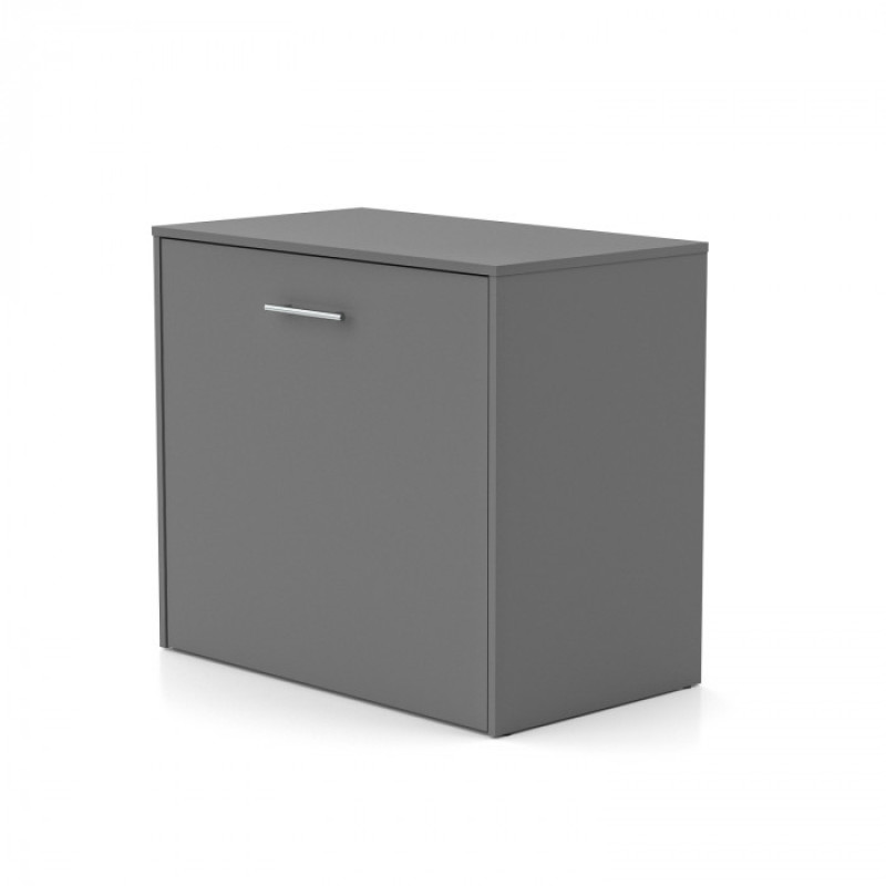 Кровать-трансформер комод Sirim (2 в 1) / (Графит) - 1