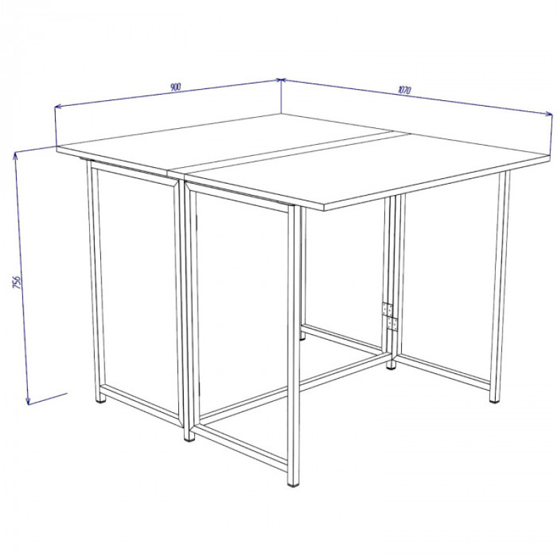 Стол-трансформер Spier DUO (Дуб крафт золотой) - 4