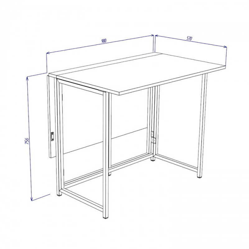 Стол-трансформер Spier DUO (Дуб крафт золотой) - 5