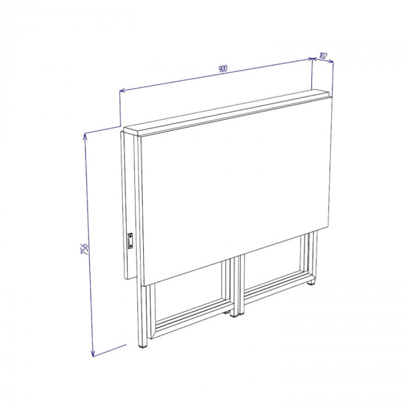 Стол-трансформер Spier DUO (Дуб крафт золотой) - 6