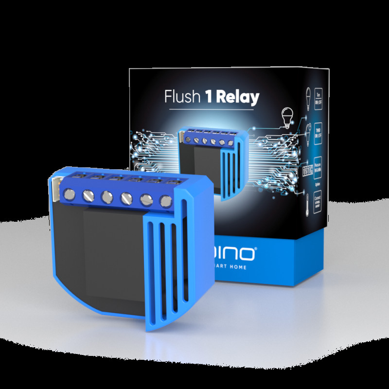 Вставное реле со счетчиком электроэнергии Z-Wave Qubino Flush 1 Relay — GOAEZMNHAD1