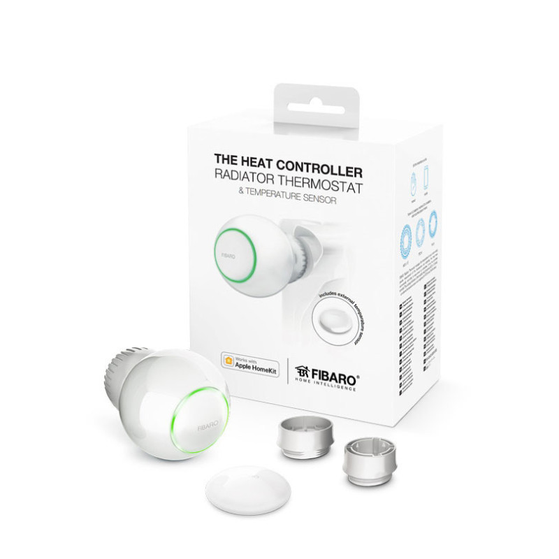 Радиаторный термостат FIBARO Heat Controller Starter Pack для Apple HomeKit — FGBHT-001-START - 1