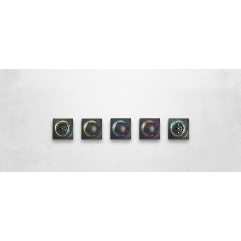Розетка Z-Wave FIBARO Walli Outlet - 10 шт. Чорний - 8
