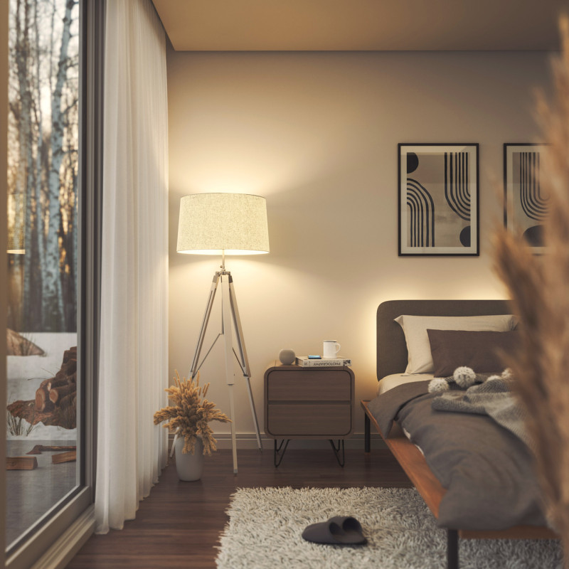 Розумна лампа Nanoleaf Essentials Smart A60, E27, 9W, Apple Homekit, Matter - 4