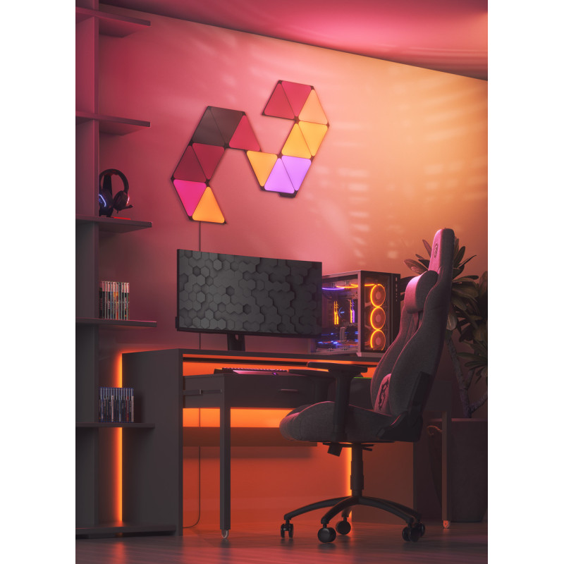 Дополнительные панели Nanoleaf Shapes Ultra Black Triangles Expansion Pack, Apple Homekit - 3 шт. - 2