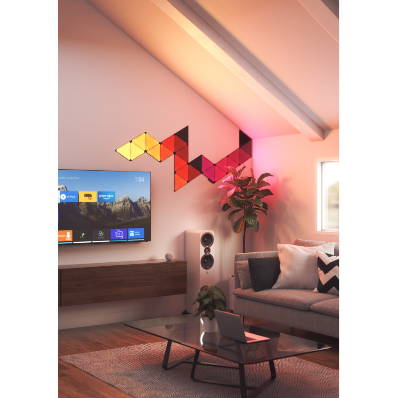 Дополнительные панели Nanoleaf Shapes Ultra Black Triangles Expansion Pack, Apple Homekit - 3 шт. - 3