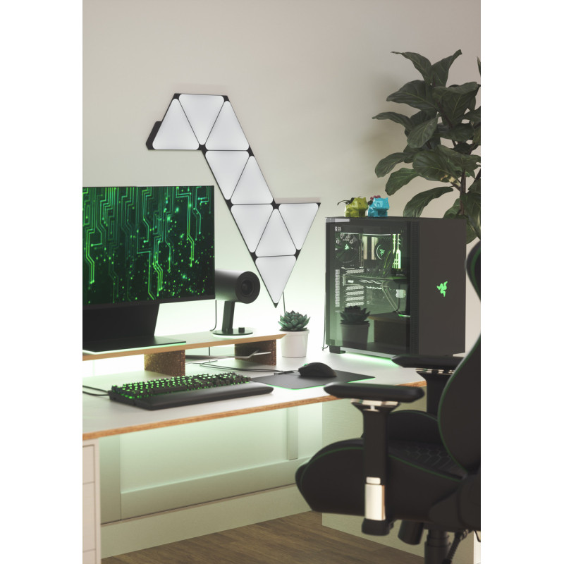 Умная система освещения Nanoleaf Shapes Ultra Black Triangles Starter Kit, Apple Homekit - 9 шт. - 6