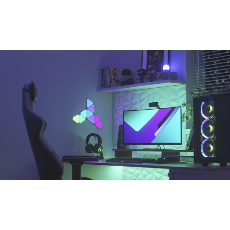 Розумна система освітлення Nanoleaf Shapes Mini Triangles Starter Kit Apple Homekit - 9 шт. - 8