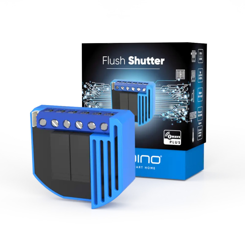 Микромодуль управления жалюзи/гаражными воротами Z-Wave Qubino Flush Shutter— GOAEZMNHCD1