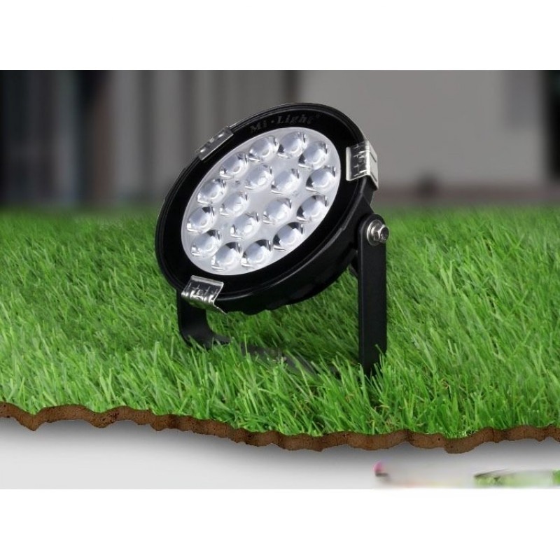 Светодиодный прожектор 9W, RGBW+CCT, WI-FI, (AC)