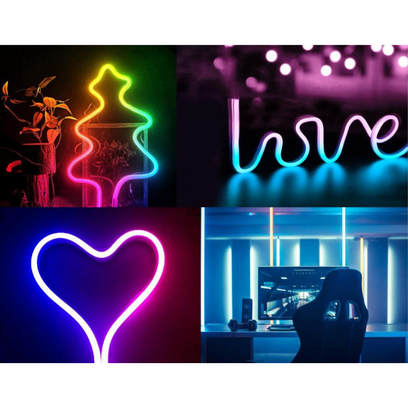 Світлодіодна Smart LED гнучка стрічка Twinkly Flex RGB 200, 2 м, BT+WiFi, Gen II, IP20 - 4