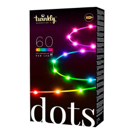 Умная гирлянда Twinkly Dots RGB 60, 3 м, BT+WiFi, Gen II, IP20