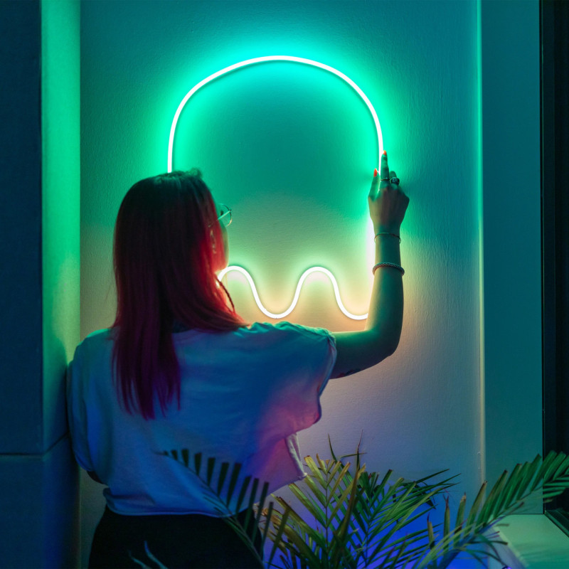 Світлодіодна Smart LED гнучка стрічка Twinkly Flex RGB 200, 2 м, BT+WiFi, Gen II, IP20 - 8