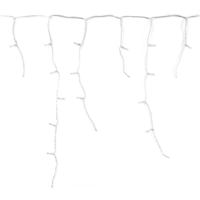 Світлодіодна Smart LED гірлянда Twinkly Icicle RGBW 190, 5м, BT+WiFi, Gen II, IP44 кабель прозорий - 2