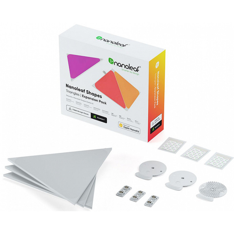 Дополнительные панели Nanoleaf Shapes Triangles Expansion Pack - 3 шт.