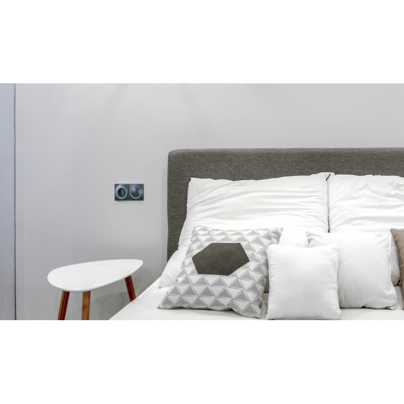 Модуль управления рольставнями, жалюзи и др. Z-Wave FIBARO Walli Roller Shutter — FGWREU-111 Черный - 5