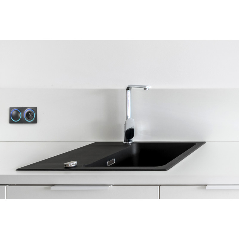 Модуль управления рольставнями, жалюзи и др. Z-Wave FIBARO Walli Roller Shutter — FGWREU-111 Черный - 4