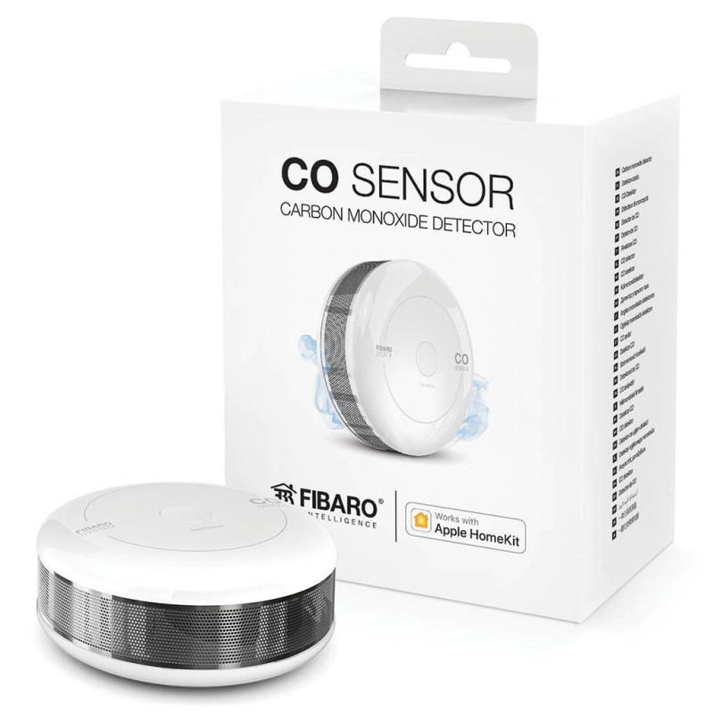 Датчик утечки угарного газа (СО) FIBARO CO Sensor для Apple HomeKit —FGBHCD-001