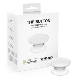 Кнопка управления FIBARO The Button для Apple HomeKit, white (белый) - FGBHPB-101-1