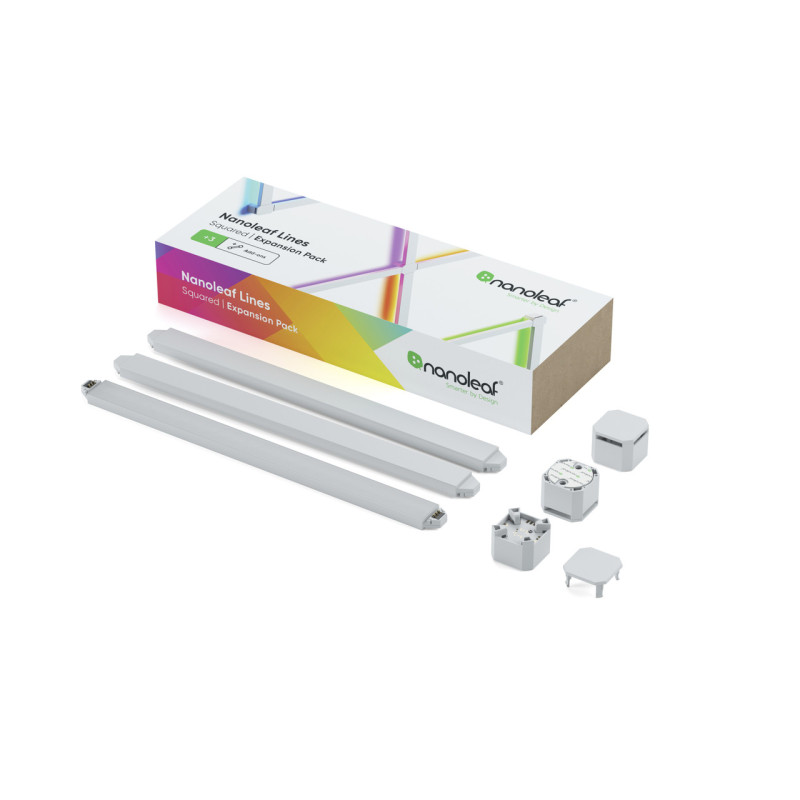 Додаткові панелі Nanoleaf Lines 90 Degrees Expansion Pack Apple HomeKit - 3 шт.