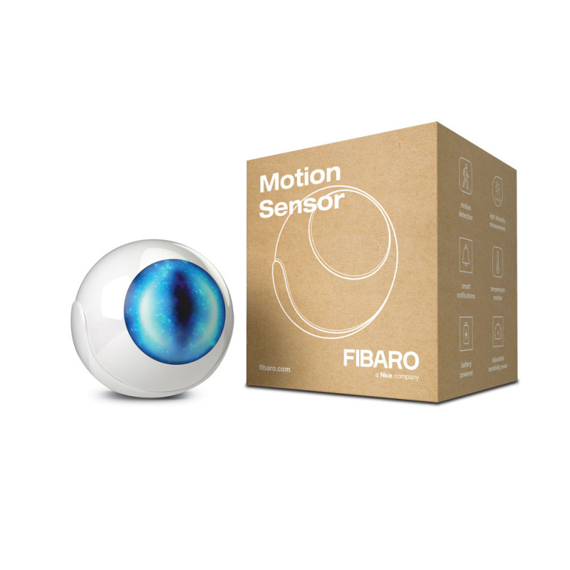 Детектор движения, температуры, освещенности и вибрации FIBARO Motion Sensor - FGMS-001 - 1